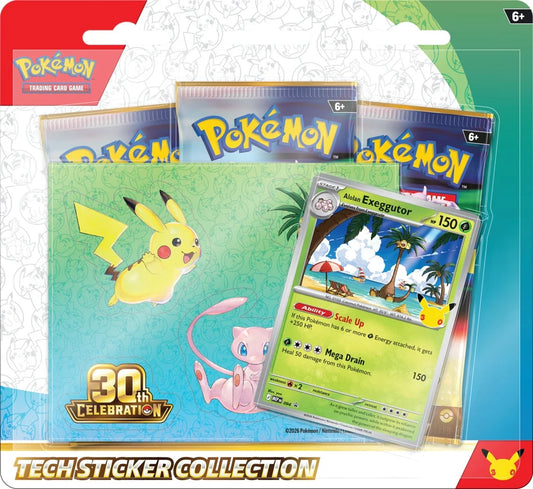 30th Celebration Tech Sticker Collection Forhåndsbestilling (MAX 1 PER PERS)