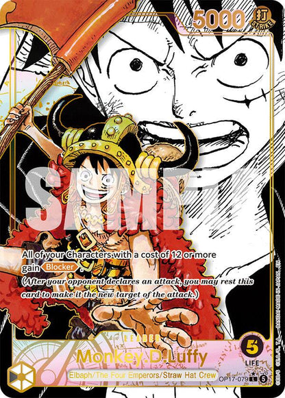 One piece OP17 Booster Pakke