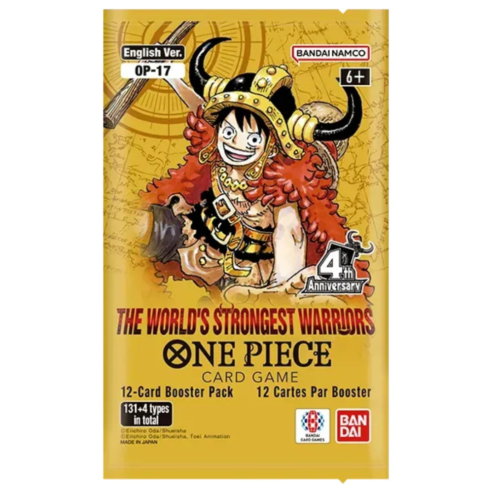 One piece OP17 Booster Pakke