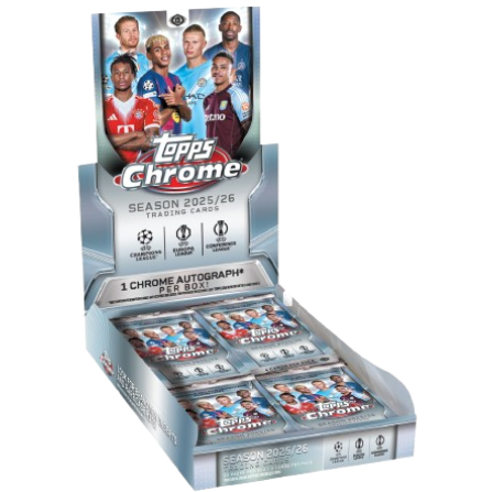 Topps UCC Chrome 2025-26 Boosterpakke