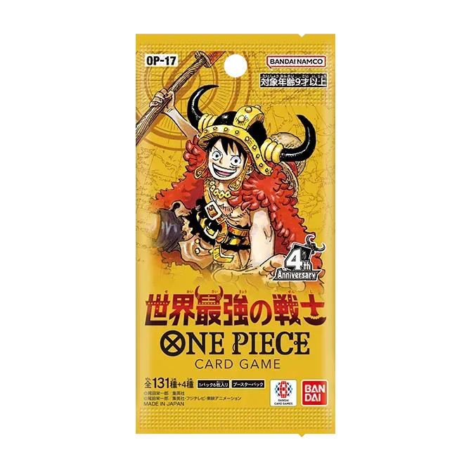 One piece OP17 Japansk Booster Pakke