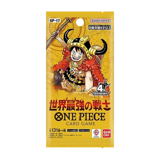 One piece OP17 Japansk Booster Pakke